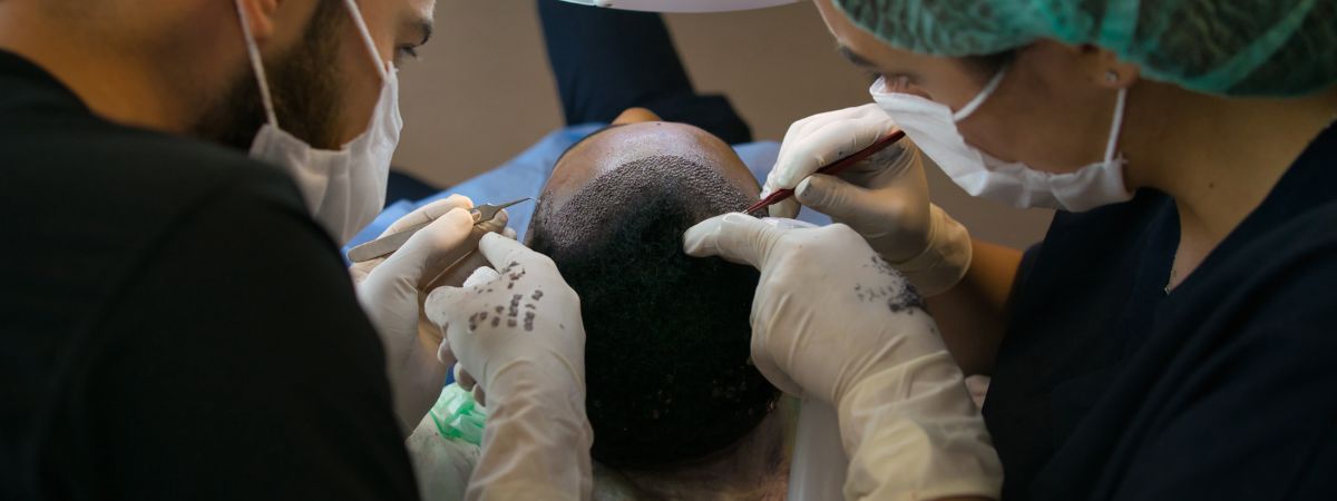 hair transplant turkey graft incision