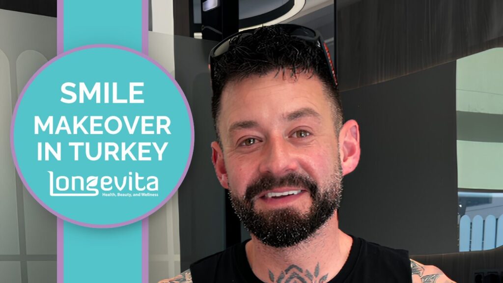 Andrew's smile makeover in Turkey
