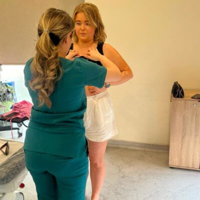 Chloe during her recovery in Istanbul 2