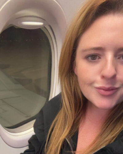Gillian on her way to Istanbul